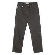 Officine Générale Mid Grey Bomull Denim Jeans Gray, Herr