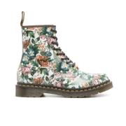 Dr. Martens Blommigt Platta Skor Multicolor, Dam