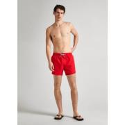 Pepe Jeans Snabbtorkande badshorts Red, Herr