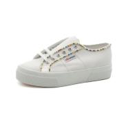 Superga Multifärgade Pärlor Damskor 2740 White, Dam