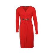 Michael Kors Pre-owned Pre-owned Polyester klnningar Red, Dam