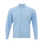 Gran Sasso Blå Långärmad Skjorta Blue, Herr