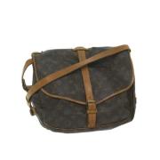 Louis Vuitton Vintage Pre-owned Canvas louis-vuitton-vskor Brown, Dam