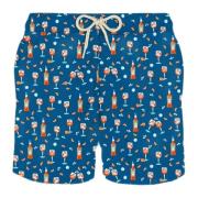 MC2 Saint Barth Polyester Shorts och Boxers Multicolor, Herr