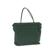 Prada Vintage Pre-owned Nylon prada-vskor Green, Dam