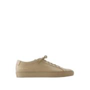 Common Projects Kaffe Läder Låga Sneakers Brown, Herr