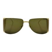 Mykita Helmut Lang Hl002 Aviator Solglasögon - Guld Yellow, Unisex