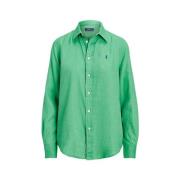 Ralph Lauren Klassisk Skjorta Green, Dam