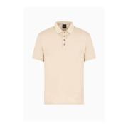 Armani Exchange Polo T-shirt 100% bomull - Beige Beige, Herr