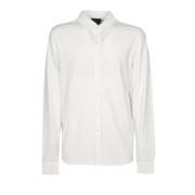 Peuterey Vit Jersey Skjorta White, Herr