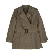 Mackage Militär Trenchcoat Green, Dam