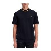 Fred Perry Kortärmad T-shirt Black, Herr