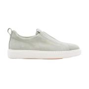 Santoni Sportiga Slip-On Sneakers Gray, Herr