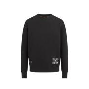 Belstaff Svart Centenary Applique Sweatshirt Black, Herr