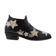 Chiara Ferragni Collection Glitter Cowgirl Stövlar Multicolor, Dam