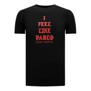 Local Fanatic I Feel Like Pablo T-shirt Herr Black, Herr