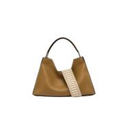 Gianni Chiarini Aurora Array Large Axelväska Beige, Dam