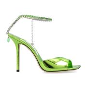 Jimmy Choo ‘Seda’ Högklackade Sandaler Green, Dam