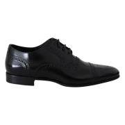 Dolce & Gabbana Laced Shoes Black, Herr