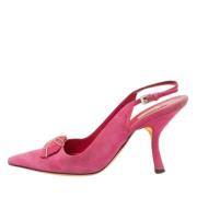 Prada Vintage Pre-owned Mocka klackskor Pink, Dam