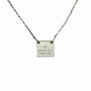 Gucci Vintage Pre-owned Silver halsband Gray, Dam