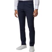 ROY Robson Slim Fit Merino Ullbyxor Blue, Herr