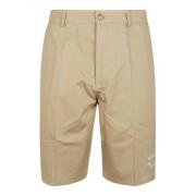 Kenzo Stiliga Chino Shorts för Män Beige, Herr