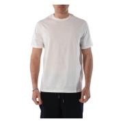 Armani Exchange Bomull T-shirt med bröstlogo White, Herr
