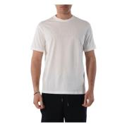 Armani Exchange Bomull T-shirt med Frontlogo White, Herr