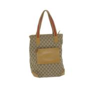 Gucci Vintage Pre-owned Canvas gucci-vskor Beige, Dam