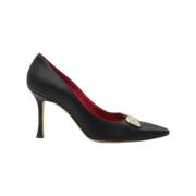 Manolo Blahnik Pre-owned Pre-owned Tyg klackskor Black, Dam