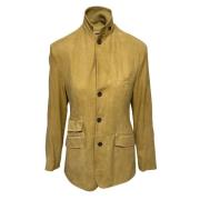 Ralph Lauren Pre-owned Pre-owned Mocka ytterklder Yellow, Dam