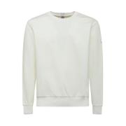 People of Shibuya Teknisk Vit Marinblå Sweatshirt White, Herr