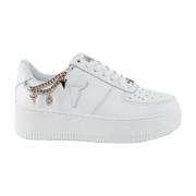 Windsor Smith Vita Brave/Guld Kedja Sneakers White, Dam