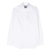 Canali Impeccabile Bomullsskjorta White, Herr