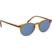 Oliver Peoples Riley Solglasögon med Uniforma Linser Brown, Unisex