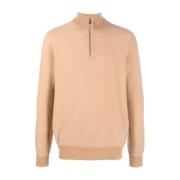 Ralph Lauren Brun Dragkedja Hoodie Casual Stil Brown, Herr