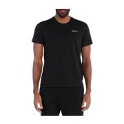 Ralph Lauren Svart Logotyp Bomull T-shirt Black, Herr