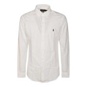 Ralph Lauren Stretch Poplin Skjorta White, Herr