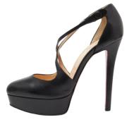 Christian Louboutin Pre-owned Pre-owned Laeder klackskor Black, Dam