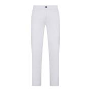 Kiton Slim Fit Vit Denim Jeans White, Herr