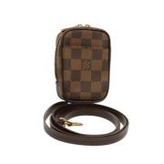 Louis Vuitton Vintage Pre-owned Canvas louis-vuitton-vskor Brown, Dam