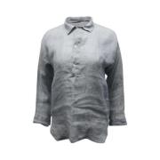 Ralph Lauren Pre-owned Pre-owned Tyg toppar Gray, Dam