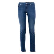 Roy Roger's Stretch Denim Push Up Jeans Blue, Dam