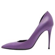 Tom Ford Pre-owned Pre-owned Laeder klackskor Purple, Dam