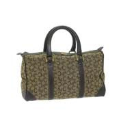 Celine Vintage Pre-owned Canvas handvskor Multicolor, Dam