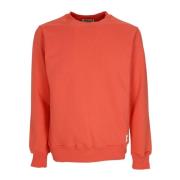 CAT Essential Crewneck Sweatshirt Orange Rust Orange, Herr