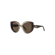 Loewe Bruna Solglasögon Dam Tillbehör Ss24 Brown, Dam