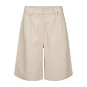 Levete Room Gavin 1 Shorts i Island Fossil Beige, Dam