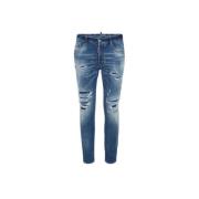 Dsquared2 Riven Skaterbyxor Blue, Herr